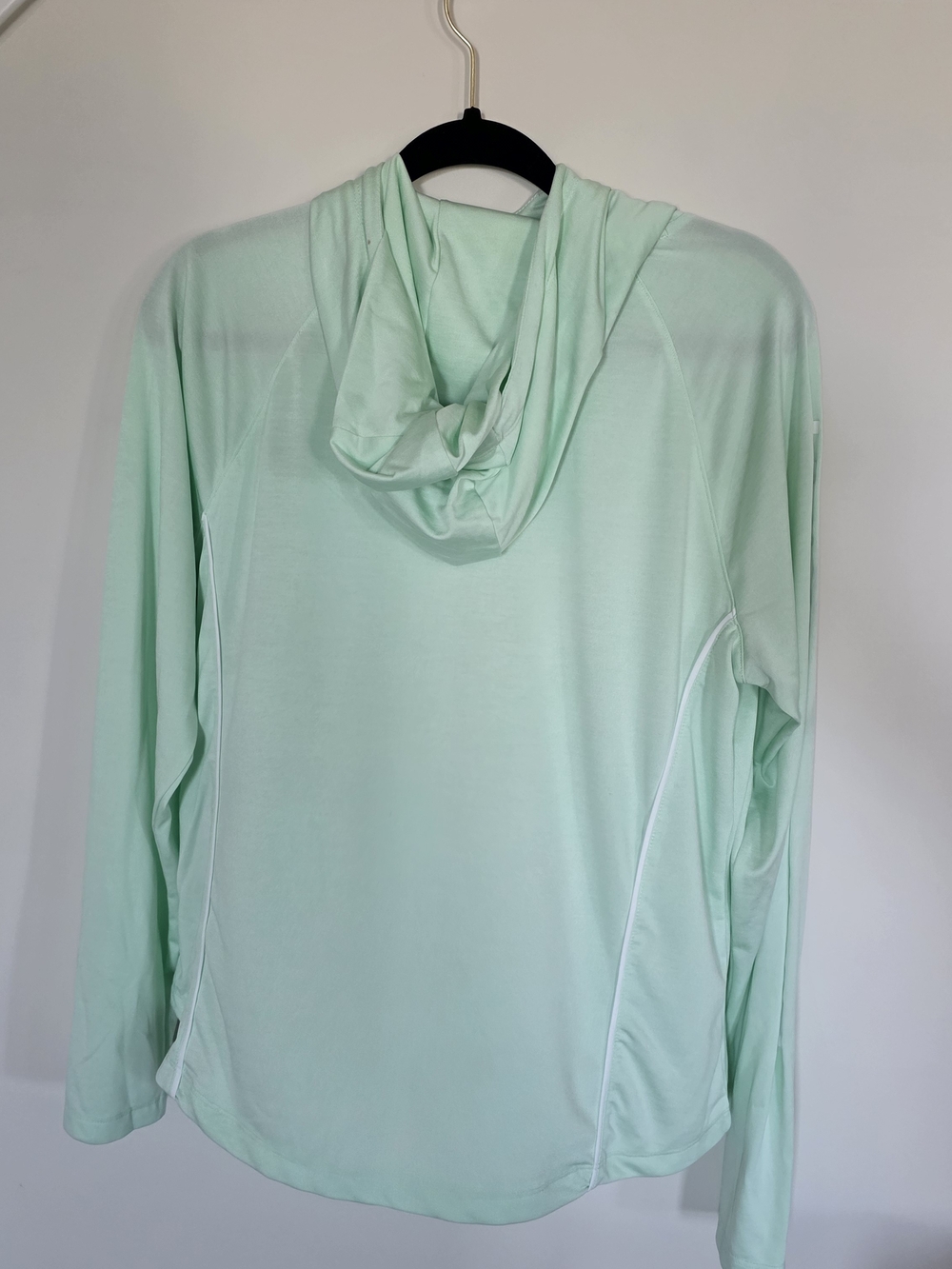 Under Armour Mint Green Hooded Performance Pullover Women’s XL - Picture 7 of 8
